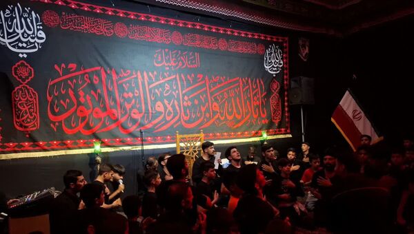 مراسم سوگواری شهادت فرزندان امام حسن مجتبی (ع)