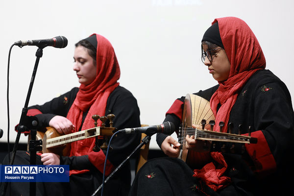 اجرای مدرسه هنرهای زیبای اصفهان و هنرستان دخترانه قزوین در فرهنگسرای ارسباران