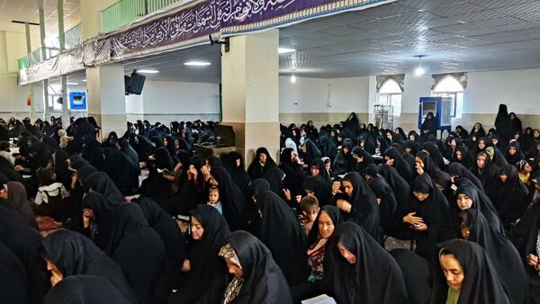 مراسم دعای عرفه در شهر درق