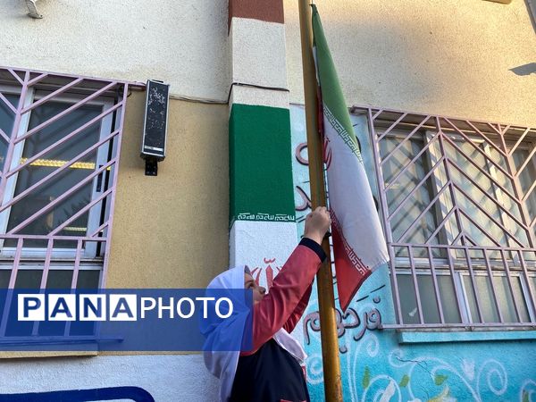 صبحگاه در مدرسه پاهکیده املش