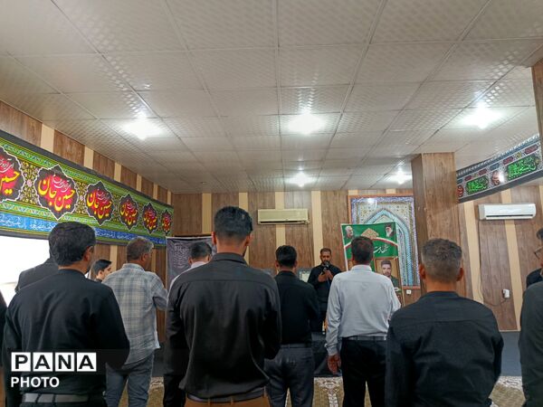آیین سوگواری در آموزش و پرورش حاجی‌آباد