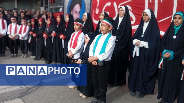 راهپیمایی یوم الله۲۲بهمن در شهرستان نیشابور 