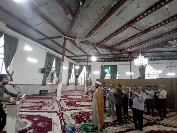 نماز عید قربان در امامزاده سید محمد(ع)کاشمر