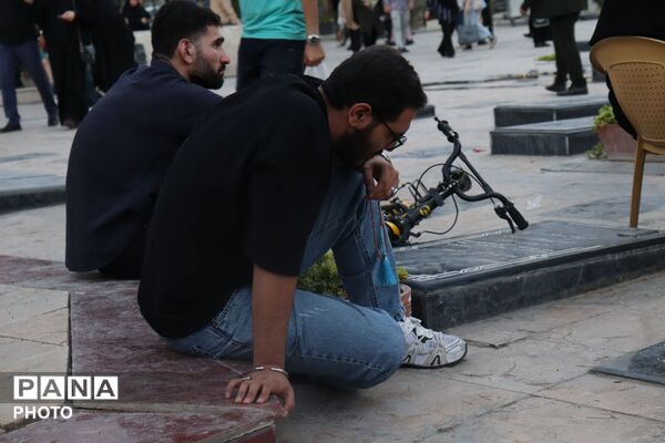 طنین یاد شهدا در فضای ملکوتی امام‌زاده عقیل (ع) اسلامشهر