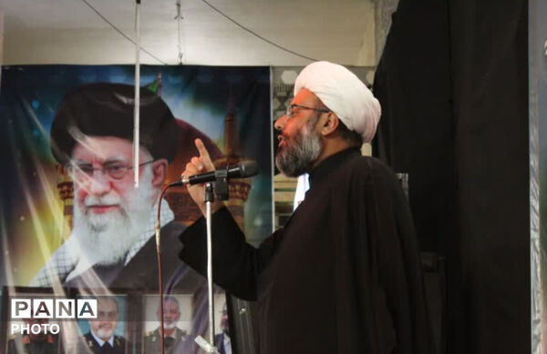 مراسم اربعین رهبر شهید انقلاب اسلامی در مسجد امام حسین (ع) خاتم