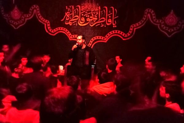 مراسم فاطمیه لاران 