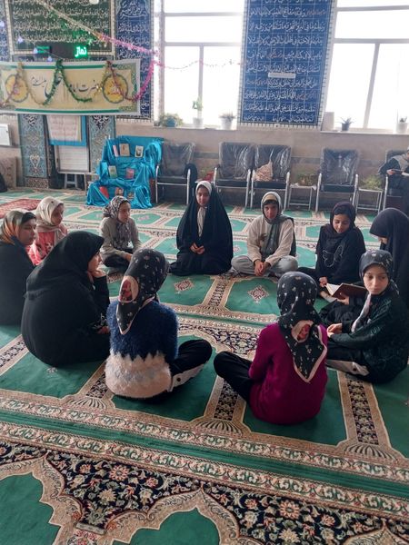 مراسم معنوی اعتکاف در مسجد صاحب الزمان جوادیه