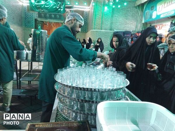 فعالیت چایخانه حضرت زهرا(س) در قاب پانا 