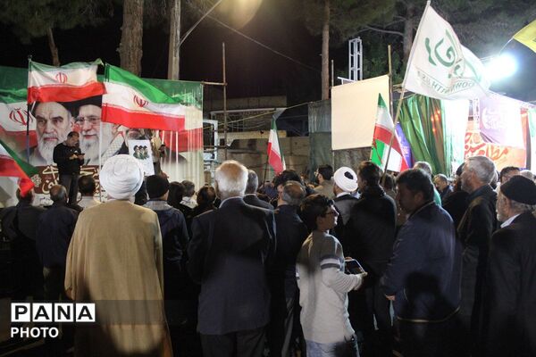 رژه باشکوه  جان‌فدایان امام رضایی در جاجرم هم‌زمان با شب ولادت امام رضا(ع) /2