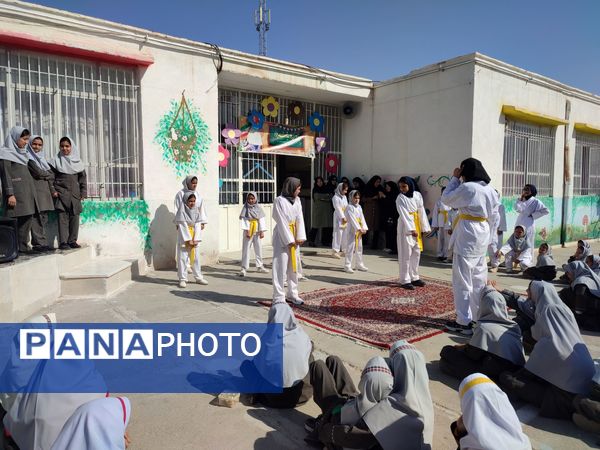جشن پویایی و تندرستی در فدافن؛ المپیاد ورزشی مدرسه شهید نجفی به راه افتاد