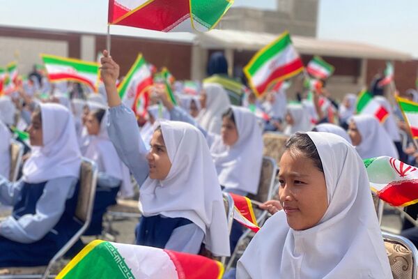 آیین افتتاحیه مدرسه خیر ساز شاه حسینی با حضور وزیر آموزش و پرورش کشور