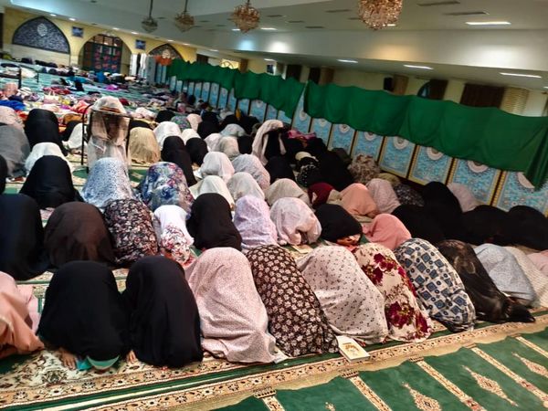 لحظات ناب اعتکاف دانش‌آموزی دختران در جاسک