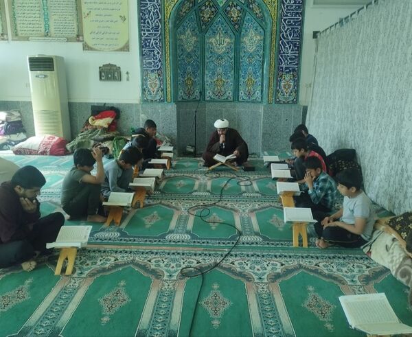فعالیت گسترده دانش‌آموزان در ایام البیض
