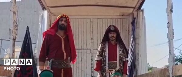 کاروان خودرویی خیمه گاه آل عبا در عزای سیدالشهدا(ع)