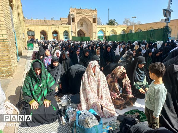اولین نماز جمعه ماه مبارک رمضان در نیشابور 