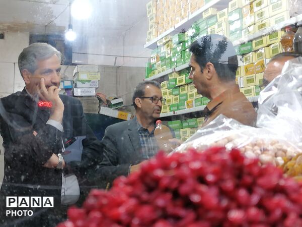 گشت مشترک نظارت بر بازار شهرستان کاشمر با حضور فرماندار