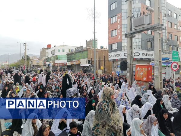  نماز عید فطر در شهرستان آبیک