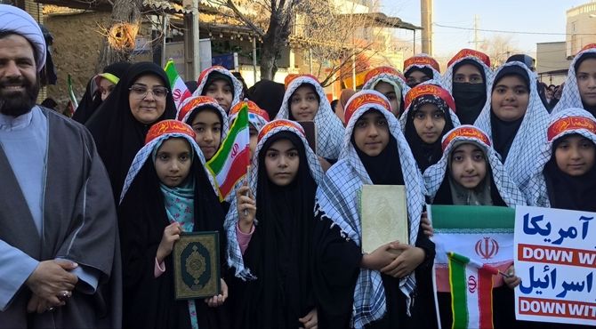 تجدید عهد مستحکم مردم شهر زرقان با نظام مقدس جمهوری اسلامی ایران