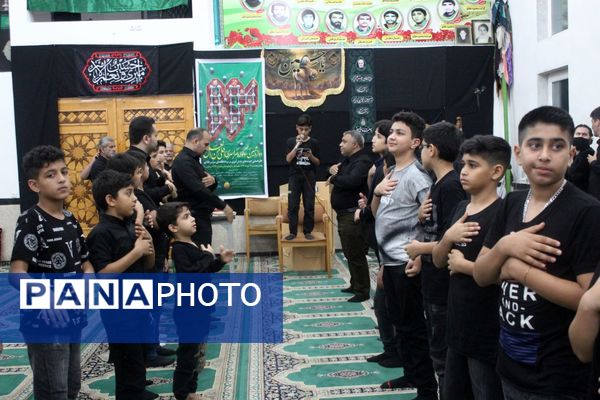 سوگواره عاشورایی احلی من العسل در گلوگاه 