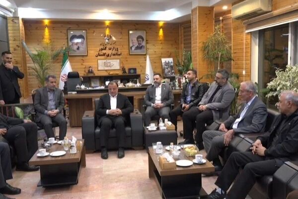 دیدار رئیس فدراسیون دوومیدانی با استاندار گلستان