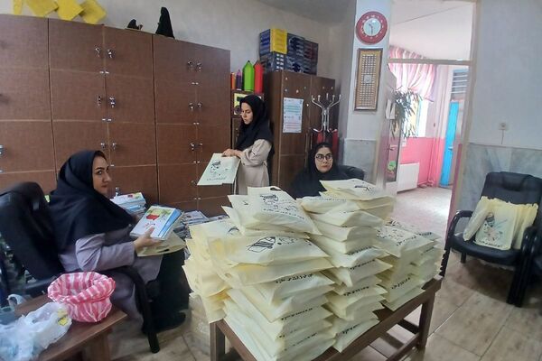 آماده‌سازی و توزیع کتب درسی برای سال تحصیلی جدید در مدارس ملارد