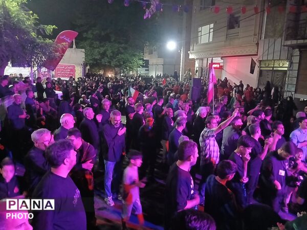 کاروان نمادین اُسرای کربلا در زیبادشت فردیس 