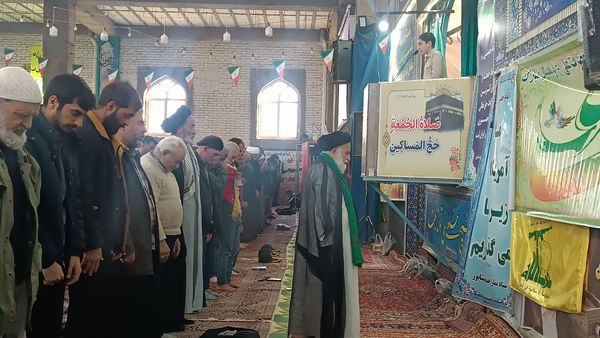 نماز عبادی سیاسی جمعه در شهرستان نیشابور