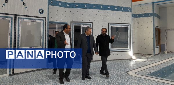 بازدید از  استخر دانش‌آموزی اسدآباد