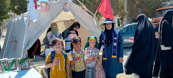 برپایی موکب سازمان دانش‌آموزی در شهرستان سملقان