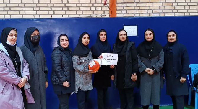 آیین افتتاحیه مسابقات ورزشی داژبال و «جام اقتدار» شهرستان دلیجان