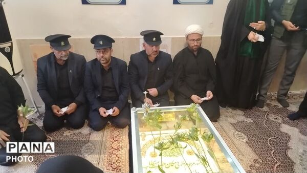 گلباران مزار شهید شیخ فضل الله نوری در قم