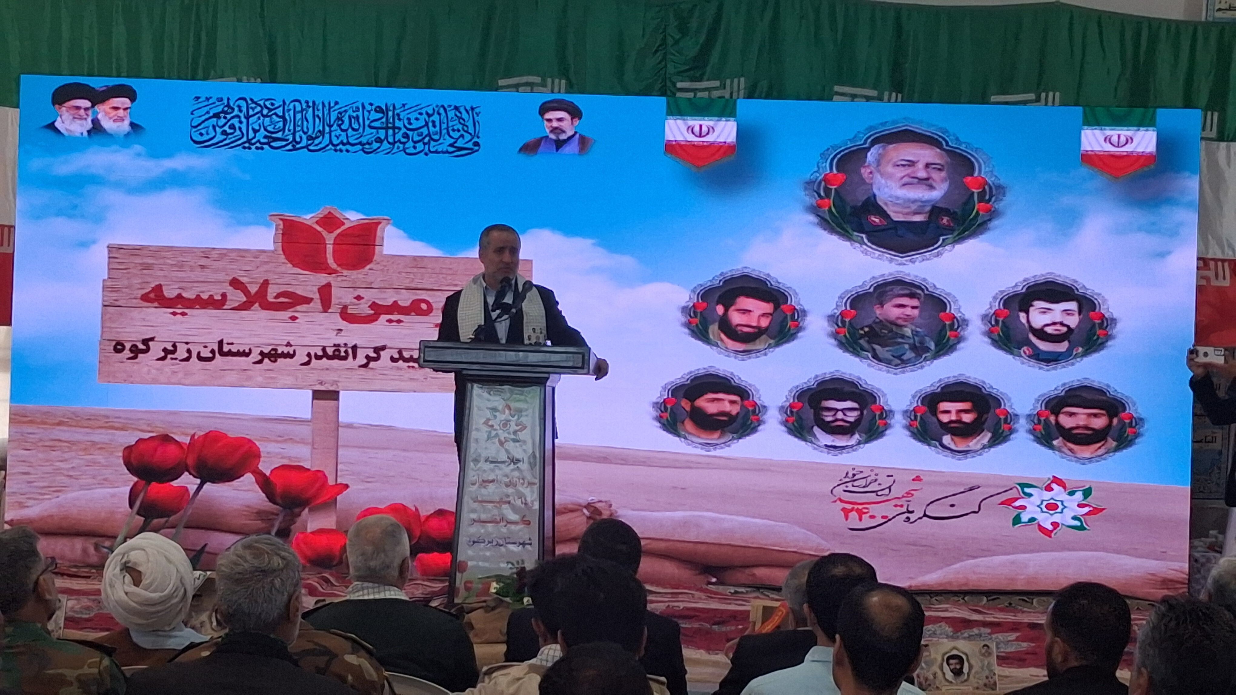 ملت ایران در کنار عزاداری برای سیدالشهدا(ع) داغدار سیدالشهدای انقلاب است