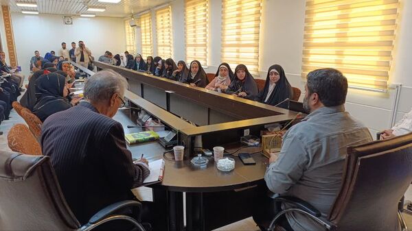 نشست خبری منصور امینی مسئول سازمان سراج کشور با جمعی از خبرنگاران