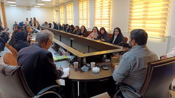 نشست خبری منصور امینی مسئول سازمان سراج کشور با جمعی از خبرنگاران