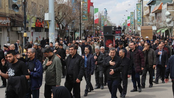 حرکت دسته عزاداری شهادت حضرت امیرالمومنین