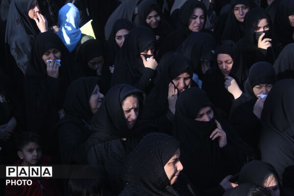 تشییع و تدفین پیکر شهید امیرحسن کاظمی