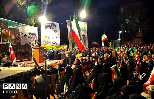 اولین یادواره شهدای جنگ تحمیلی سوم و سردار سرلشکر پاسدار شهید حاج بهرام حسینی مطلق در بیجار