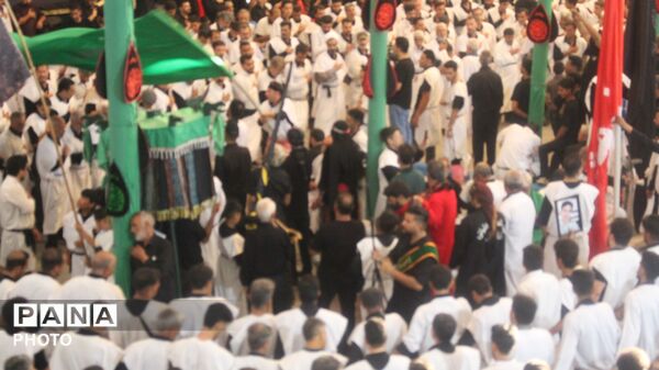 اقامه عزای امام حسین در شهر خانوک