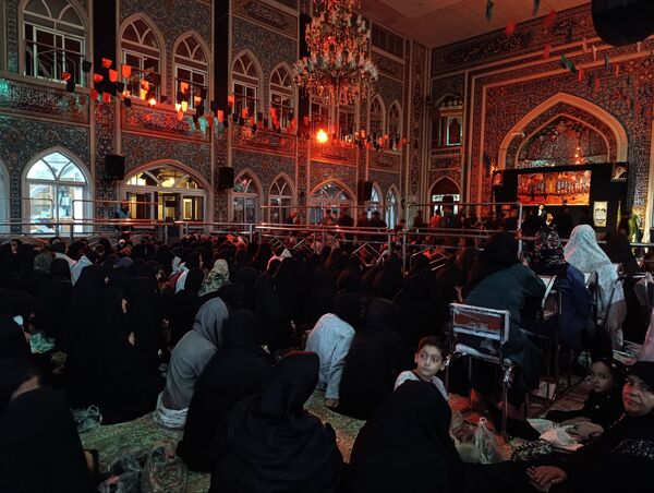 برگزاری مراسم عزاداری ابا عبدالله الحسین (ع) در تکیه ابوالفضلی 