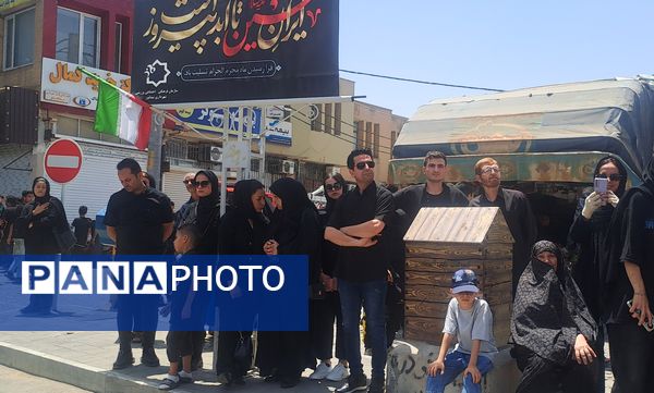 برپایی پرشور مراسم عزاداری سیدالشهدا در خیابان‌های نیشابور 