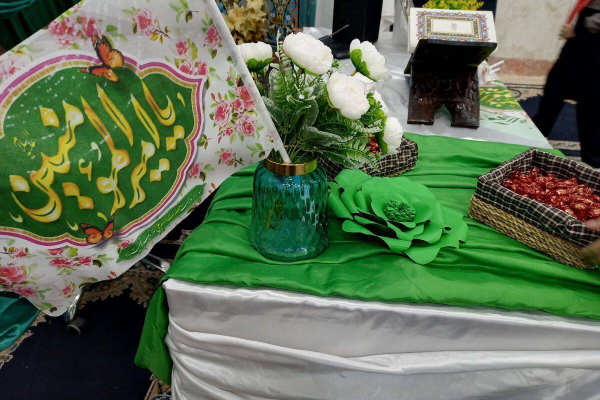 جشن ولادت امام علی(ع) در مدرسه شهید آقچه‌لو رباط‌کریم