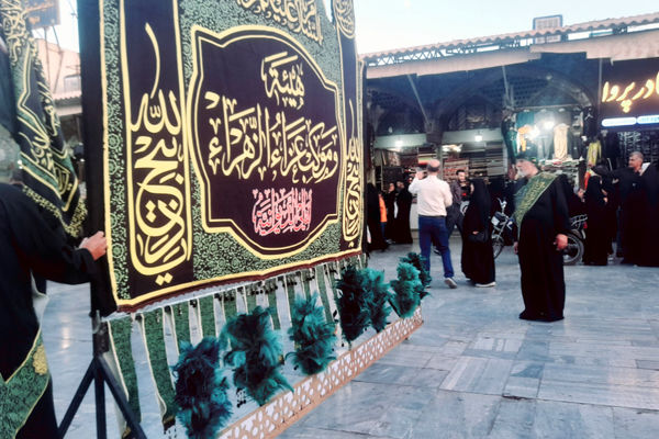 حال و هوای عزاداری در حرم کریمه اهل بیت(س)