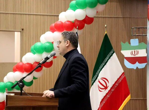 آیین استانی نواختن زنگ انقلاب استان خراسان رضوی در ناحیه ۵ مشهد