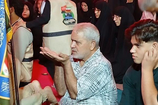 برپایی موکب «عشاق الحسین(ع)» سازمان دانش‌آموزی شهرستانهای تهران در مسیر زائران اربعین