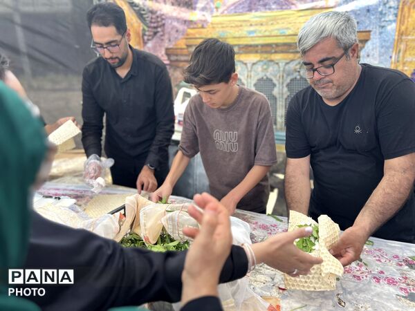 پیاده روی اربعین از میدان سپاه هشتگرد تا امامزاده هادی ینگی امام