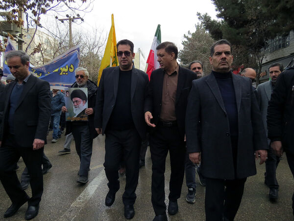 راهپیمایی روز ۲۲بهمن شهرستان بجنورد