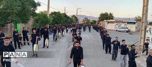 شور حسینی در هیئت ابوالفضلی روستای مهدی آباد شهرستان رشتخوار