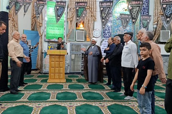 عزاداری سالروز شهادت امام حسن عسکری (ع) در مسجد صاحب‌الزمان آشخانه