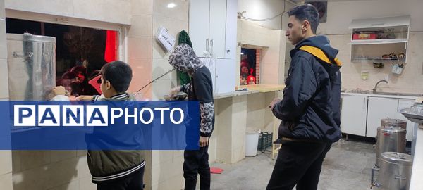 مراسم تشییع نمادین فاطمه زهرا(س)  در مسجد محمد رسول الله(ص) شهرستان شیروان