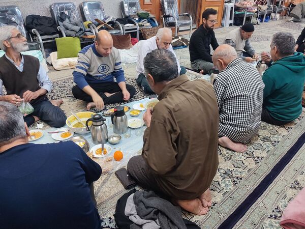 برگزاری اعتکاف در مسجدالهادی نیشابور 